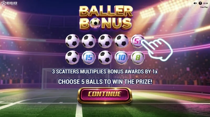 Trophy Spins World Cup 26 - pantalla principal con la cuadrícula y el trofeo
